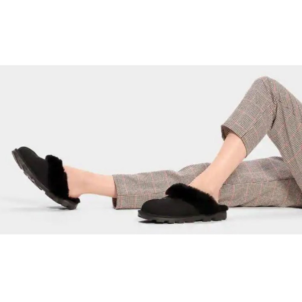 UGG COQUETTE SLIPPER BLACK
